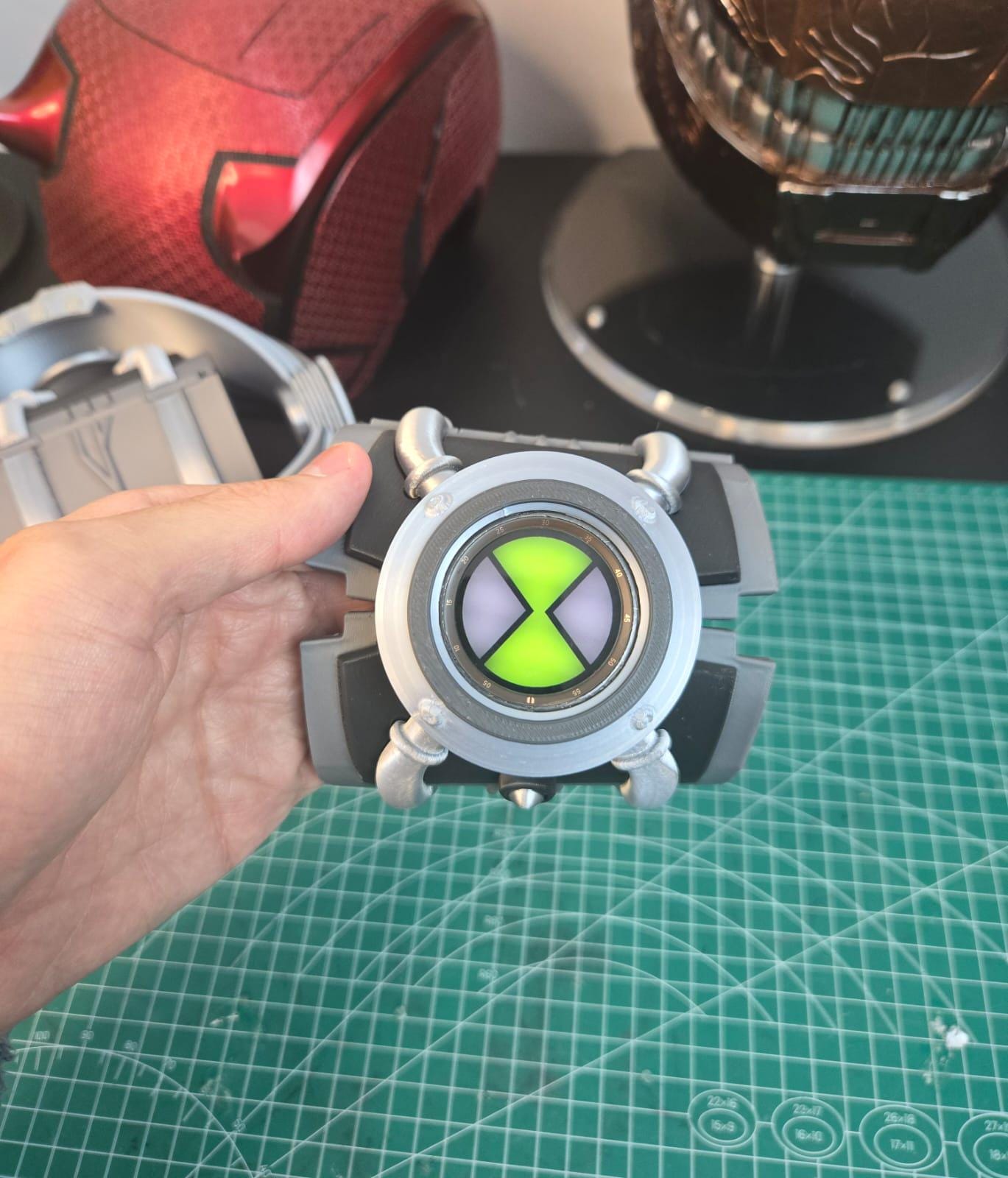 Screen touch function! Watch face can pop up! Transformation Device Prop Handmade