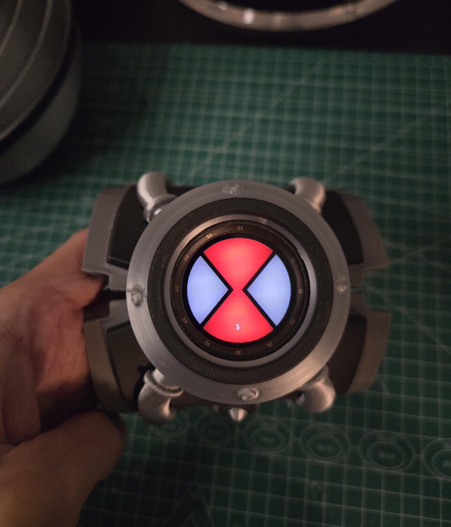 Screen touch function! Watch face can pop up! Transformation Device Prop Handmade