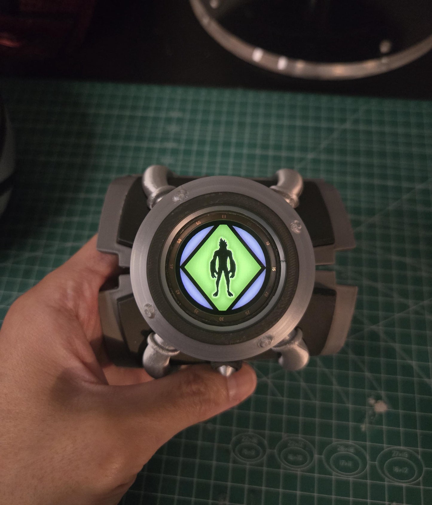 Screen touch function! Watch face can pop up! Transformation Device Prop Handmade