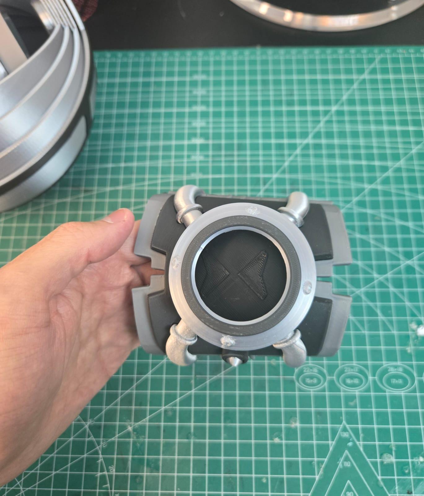 Screen touch function! Watch face can pop up! Transformation Device Prop Handmade