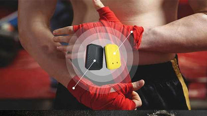 Sensor de velocidade à prova d'água trendfit, sensor vestível para boxe de força e tempos