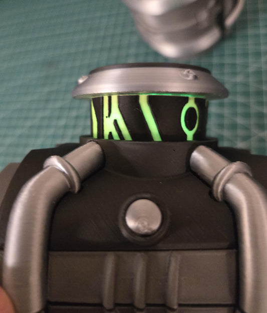 Screen touch function! Watch face can pop up! Transformation Device Prop Handmade